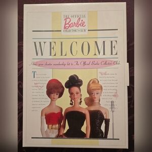 Barbie 17784 Collectors Club Charter Membership Kit  ORIGINAL SHIPPING BOX 1996